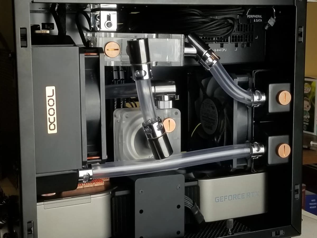 Installation des blocs et des tubes