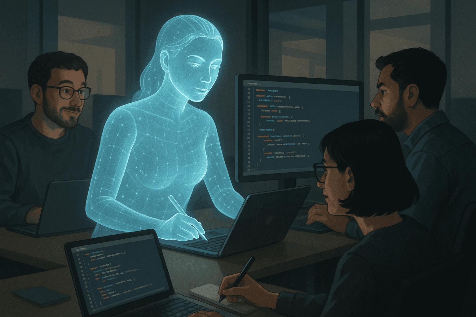 J'ai recruté une développeuse full stack : c'est une agent IA