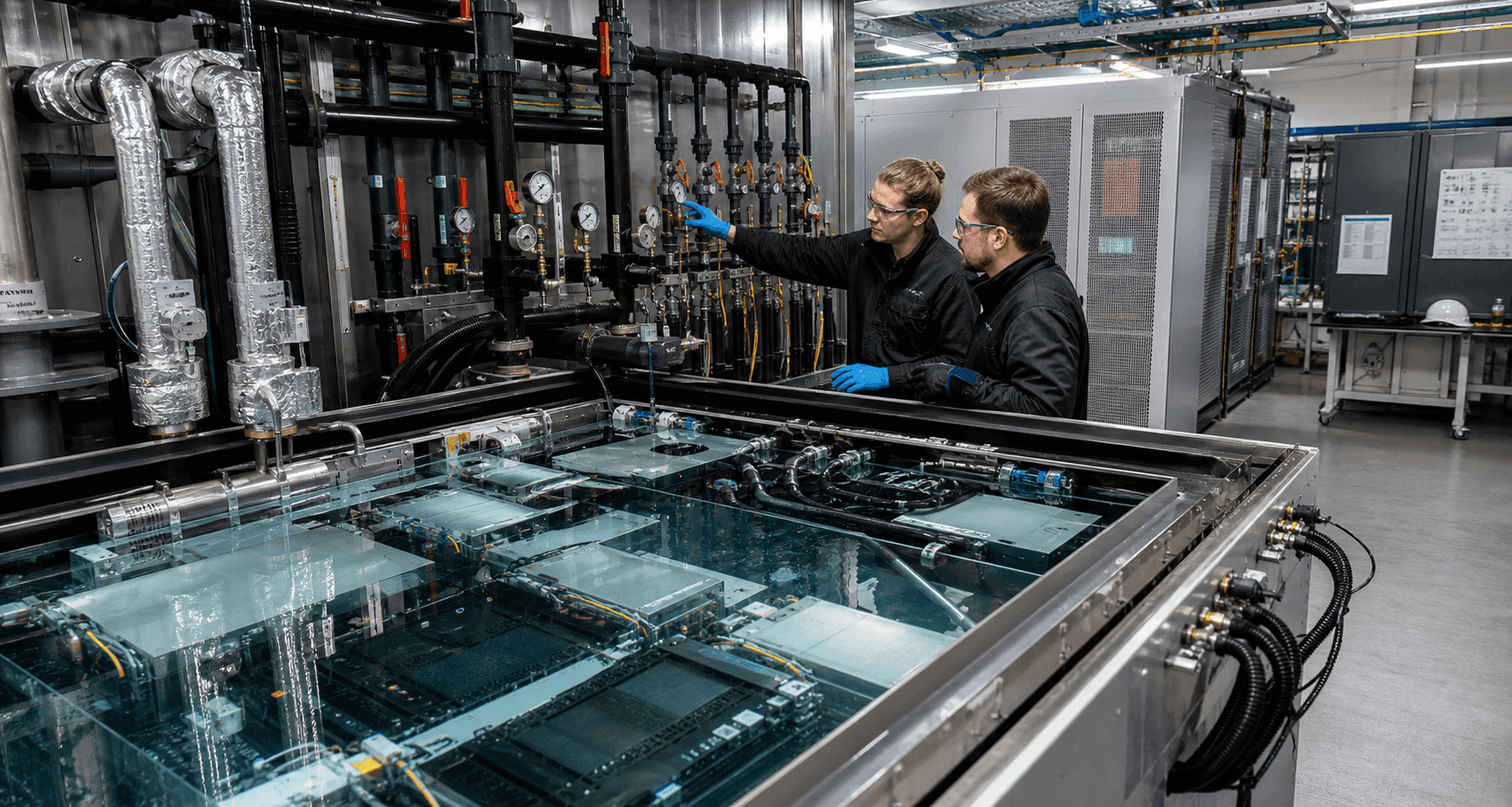 Datacenter IA : arbitrer la capacité électrique avec l'immersion cooling