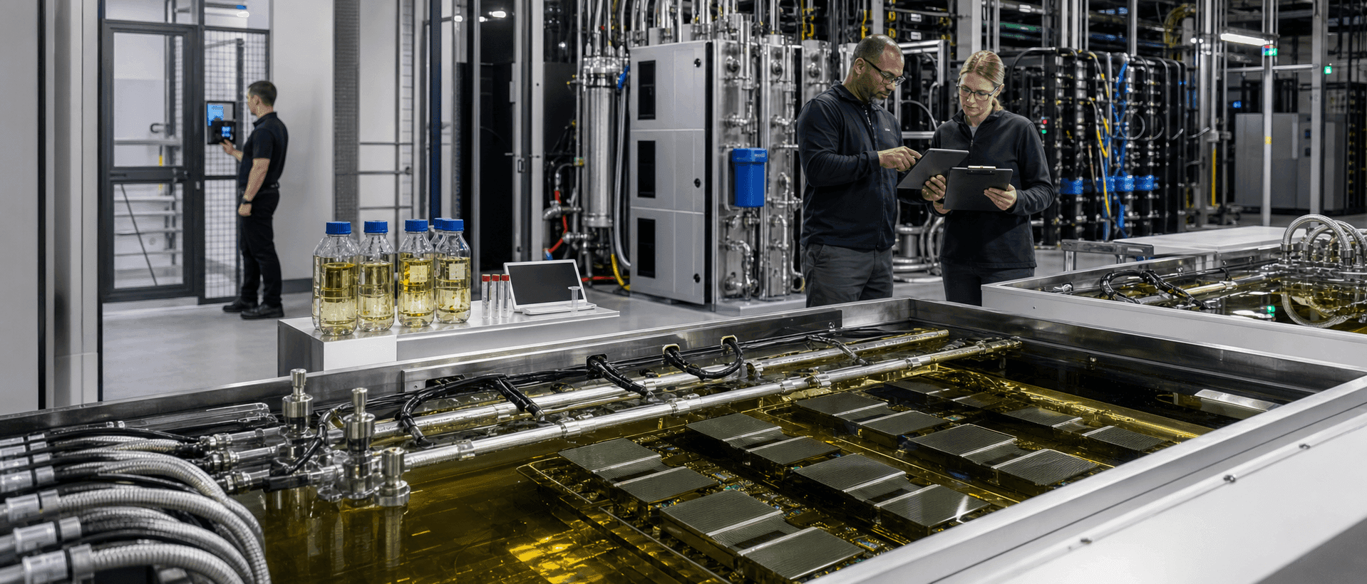 Datacenter IA : relier cycle du fluide et preuves cyber